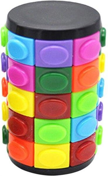 MagicMonkey Bunter Zauberturm-Würfel, 3D-Puzzle-Spielzeug, Bunt / Mehrfarbig - Bild 1