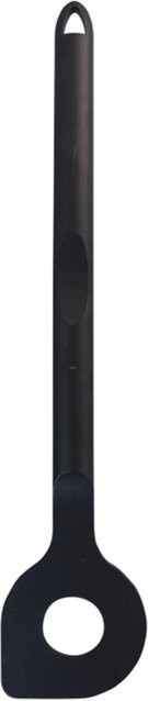 Schneider Kochlöffel aus Kunststoff in Schwarz, Durchmesser: 6,2 cm, Länge: 30 cm - Bild 1