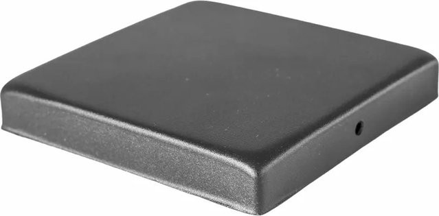 Pfostenkappe Classic quadratisch Schwarz B/B: 9,1 x 9,1 cm - Bild 1