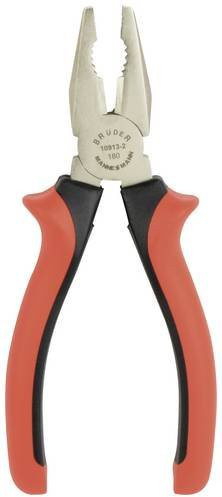 Brüder Mannesmann Zangensatz M10913 3-teilig in Orange/Schwarz - Bild 1