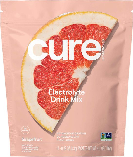 Cure Hydration, Getränkepulver, Grapefruit, 14 x 8,3 g - Bild 1