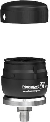 Pfannenberg Signalsäule BR50 in Schwarz - Bild 1