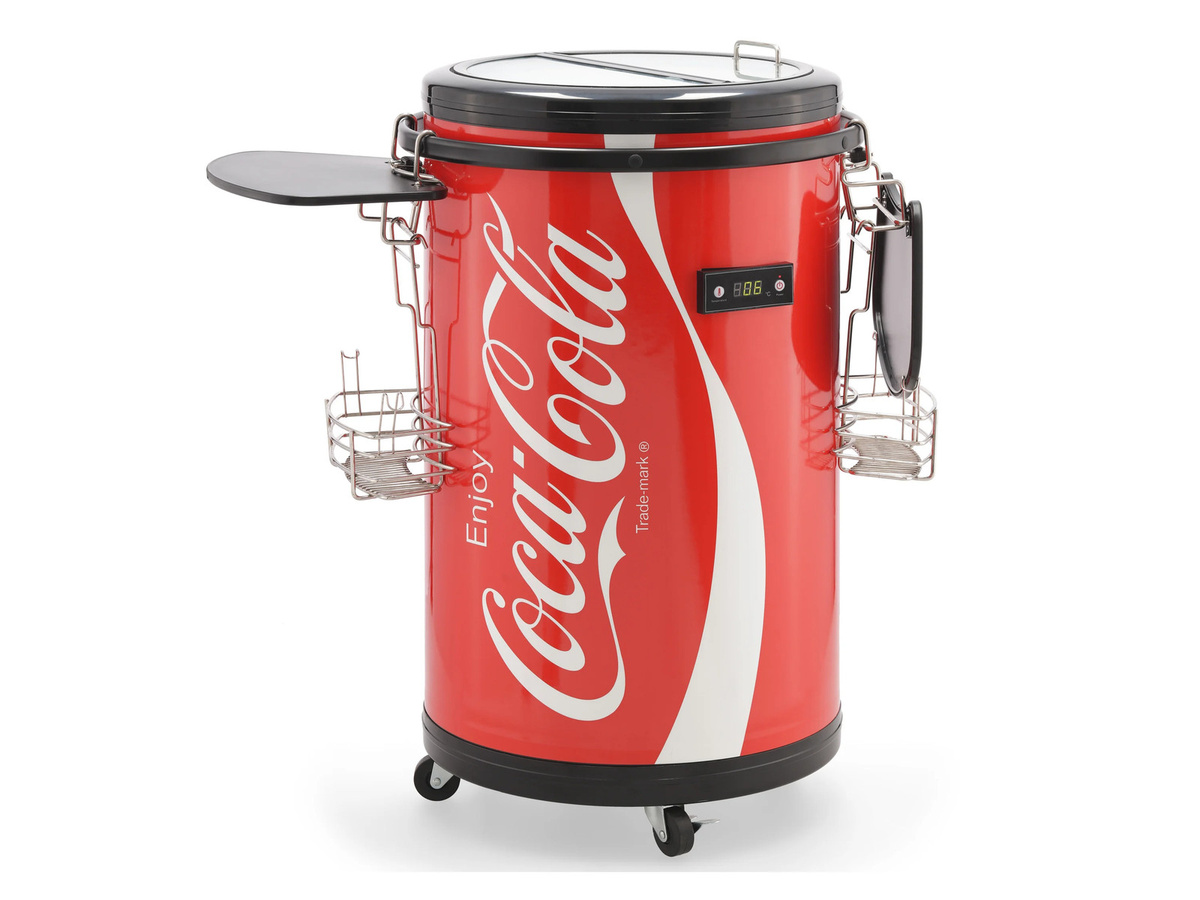 Coca Cola Party Cooler Kühltonne in Rot und Weiß mit 50 l Volumen - Bild 2