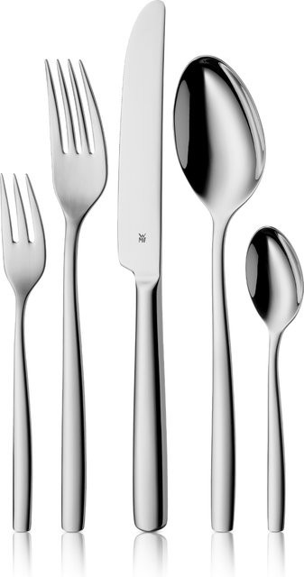 WMF Palma Besteck-Set 30-teilig aus Edelstahl in Silber, poliert - Bild 1