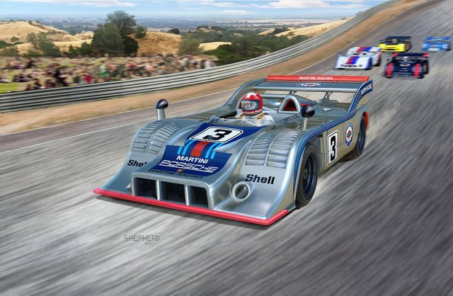 Revell Porsche 917/10 Automodell Bausatz, 1:32 - Bild 2