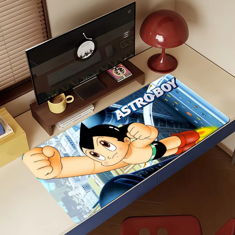 A-AstroES B-BoyS Mauspad in Multicolour, rutschfeste Schreibtischunterlage aus Gummi für Gamer und Büro - Bild 4