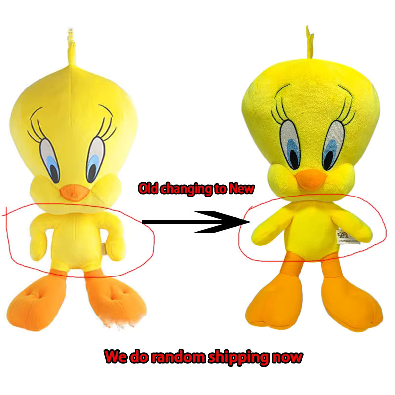 HUGKIS Looney Tunes Bugs Bunny und Tweety Bird Plüschtiere, Stoffpuppe - Bild 2