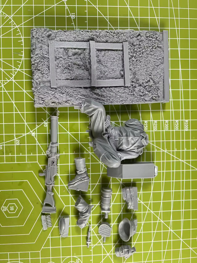 EVANOVM Frontline Observer Soldier Model, 1:16, Grau, Kunststoff - Bild 2