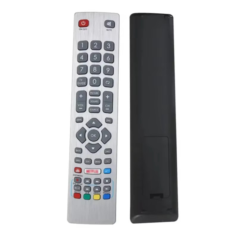 Universelle Ersatzfernbedienung für Sharp Aquos TV in Schwarz, kompatibel mit LC-32HG5141K und LC-40UG7252E - Bild 3