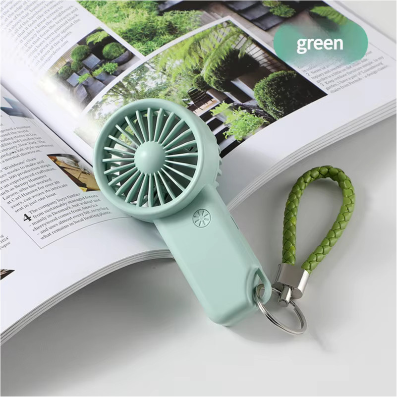 MEET SUN Tragbarer Mini Handventilator Pink, Wiederaufladbarer USB Tischventilator, Geräuschloser Kühlventilator - Bild 5