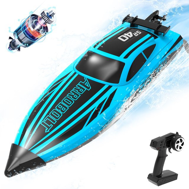 VolantexRC RC-Boot, bürstenloser Motor, Hochgeschwindigkeits-Rennboot, mit Rückwärtsfunktion - Bild 1