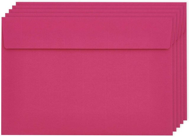 Rico Design Paper Poetry Luxury Umschläge C5 in Pink - Bild 1