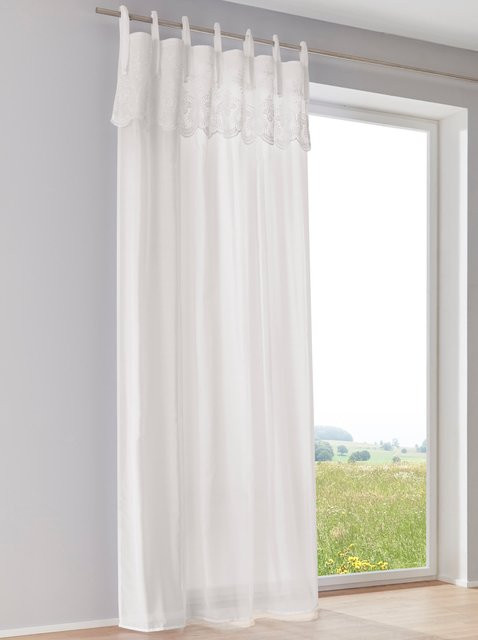 Heine Home Dekostore aus Polyester in Weiß, semi-transparent - Bild 1