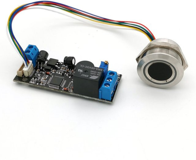 K202+R503 DC12V Fingerabdruck-Steuerplatine mit geringem Stromverbrauch und R503-Fingerabdruckmodul - Bild 1