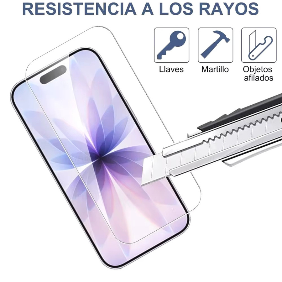 DIXSG 4-in-1 Ultra Clear Displayschutzfolie und Kamera-Glas für iPhone 17 16 15 14 13 12 11 Pro Max Plus Mini, transparent - Bild 2
