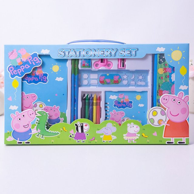 Peppa Pig Lern- und Schreibwaren-Geschenkset in Multicolour aus Kunststoff - Bild 1