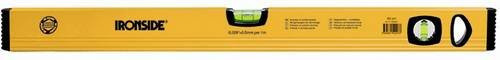 IRONSIDE 100239 Leichtmetall-Wasserwaage aus Aluminium in Gelb - Bild 1