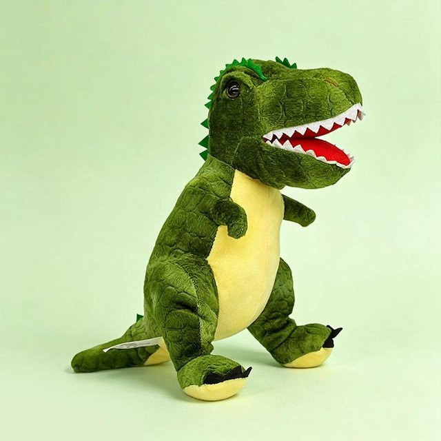 Yiran toy Dinosaurierpuppe, Plüschtier, ab 0 Jahren, Grün - Bild 1