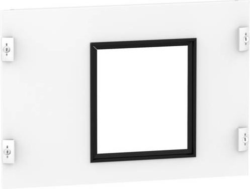 Schneider Electric Frontplatte PrismaSeT-P LVS03692 in Weiß aus Stahl, B: 50,0 cm, H: 35,0 cm - Bild 1