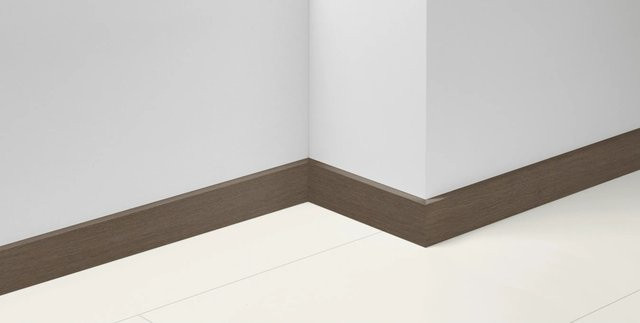 Parador Dekorsockelleiste SL 18 D143 Eiche mit Kabelkanal, braun, B/H/T: 220 x 7 x 1,6 cm - Bild 1