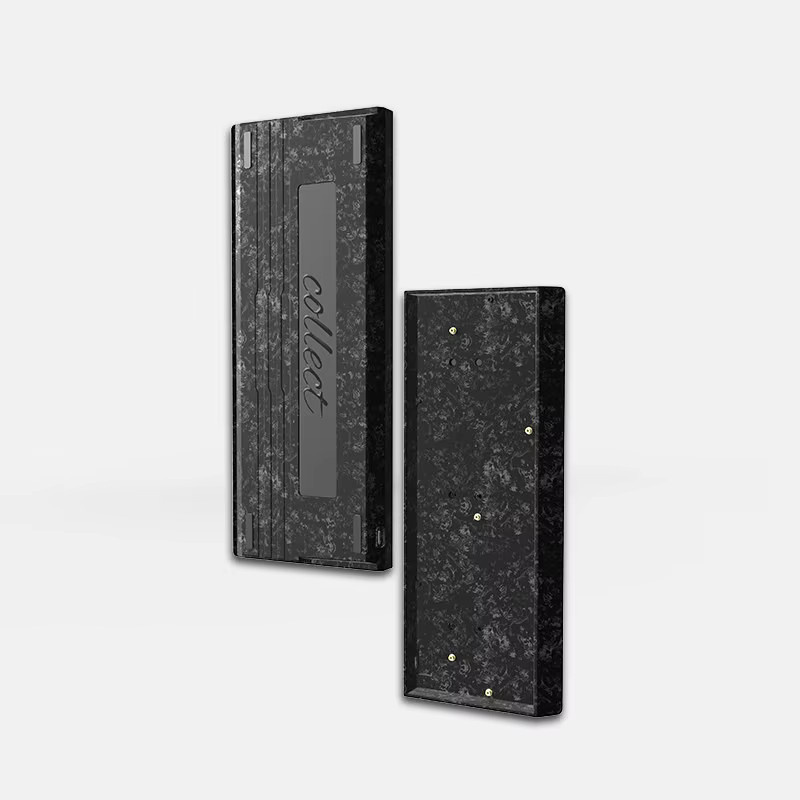 MiFuny Carbon Faser Tastatur Shell für Wooting61 und GH60, Ergonomisches Gehäuse aus geschmiedetem Carbon für magnetische Achsen - Bild 4