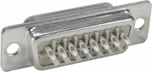HARTING Steckverbinder 09 67 250 5615 09672505615 mit 50 Polen und Lötkelch in Silber - Bild 1