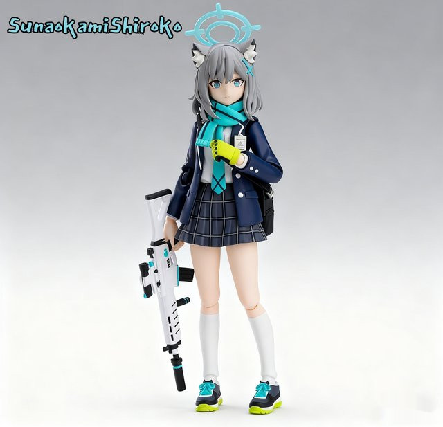 TAKARA TOMY Blue Archive Figma 567 Sunaō Kamishiroko, Actionfigur, Jungen - Bild 1
