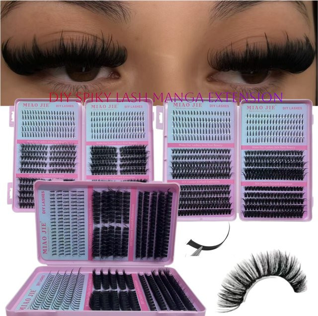 MAIOJIE Wimpernbüschel, Spiky Lash Manga Wimpernverlängerung - Bild 1