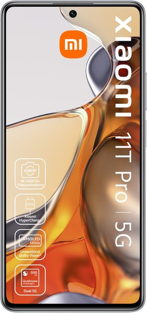 Xiaomi 11T Pro 5G Smartphone Celestial Blue mit 256 GB Speicher und 8 GB RAM - Bild 1