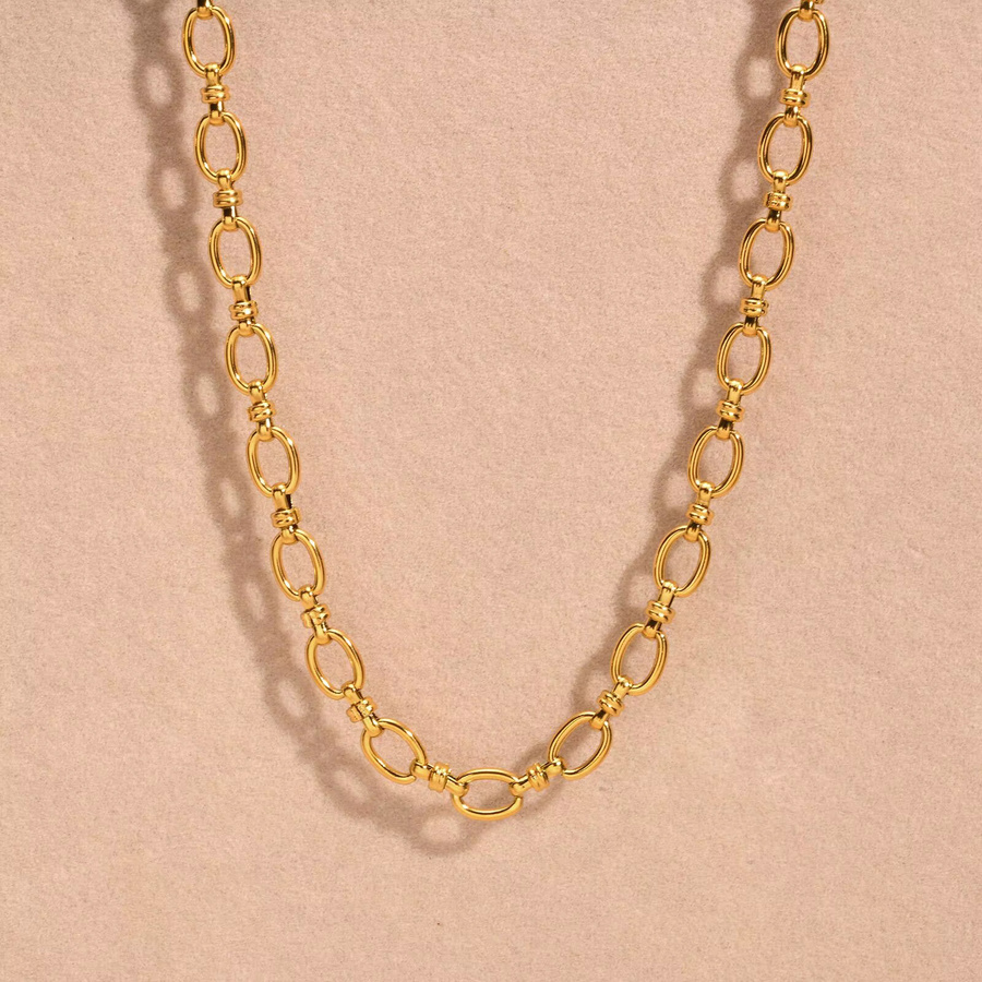 prjewel Halskette Edelstahl, Gold, Damen - Bild 3