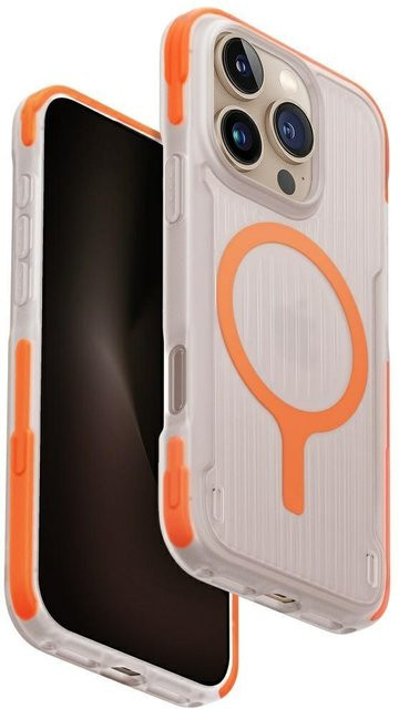 UNIQ MagSafe Schutzhülle für iPhone 16 Pro in Orange - Bild 1