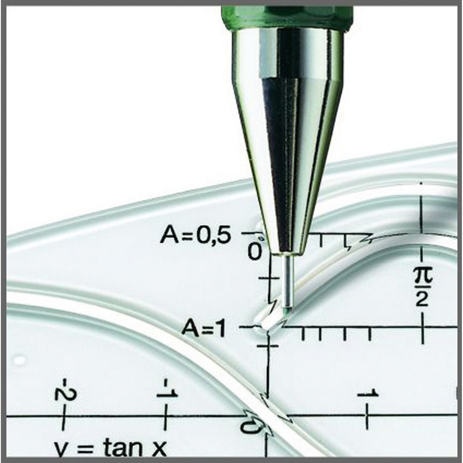 Faber-Castell Druckbleistift TK-FINE 9719 in Grün mit HB Mine - Bild 2