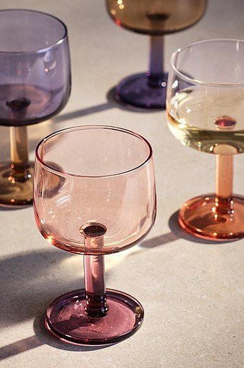 BELL Weinglas 4er-Pack, Mehrfarbig, Glas - Bild 1