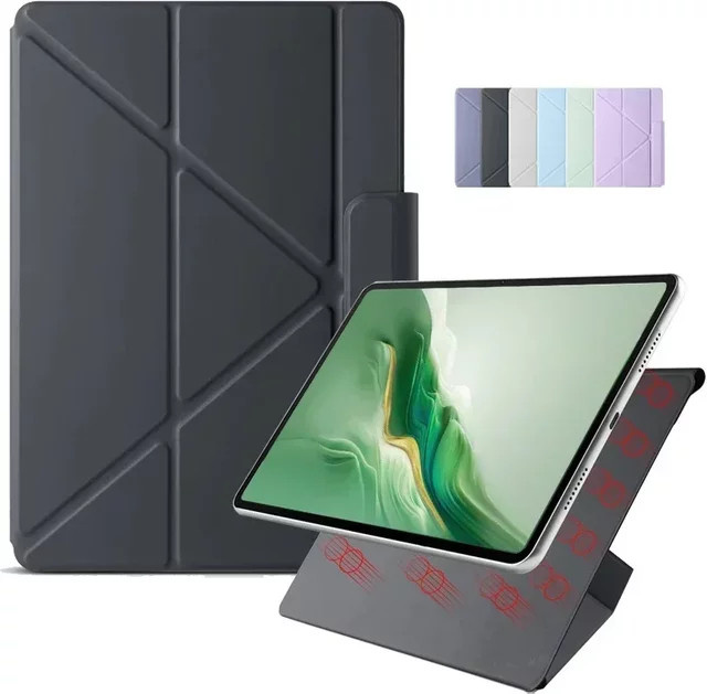 BLOCROSS Magnetische Hülle für Honor MagicPad und Huawei MatePad Air Modelle in Schwarz oder Grau - Bild 1
