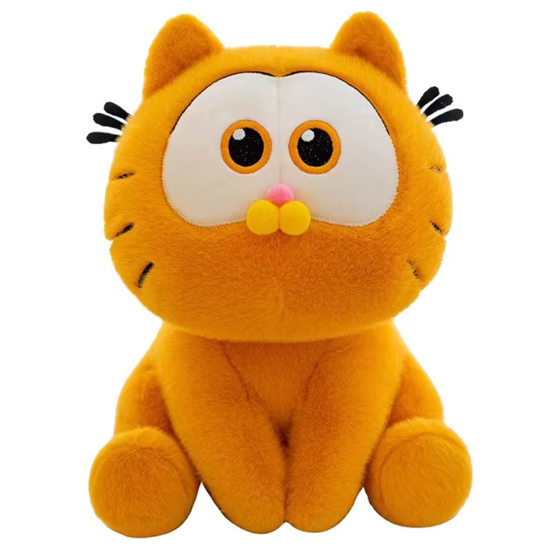 Bandai Garfield Plüschpuppe, Kawaii Plüschtier, Orange - Bild 3