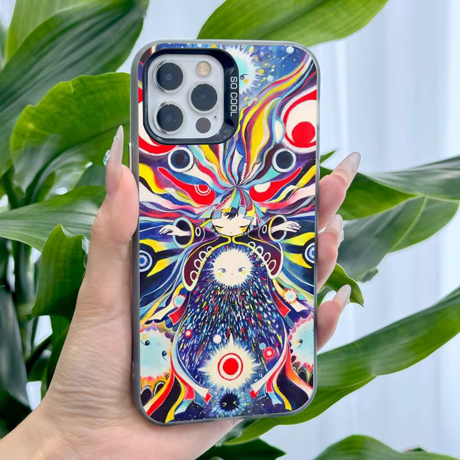 KAwayii K-Kikuo Anime Handyhülle für Apple iPhone 11 12 13 14 15 16 Pro Max Plus in Multicolour - Bild 3