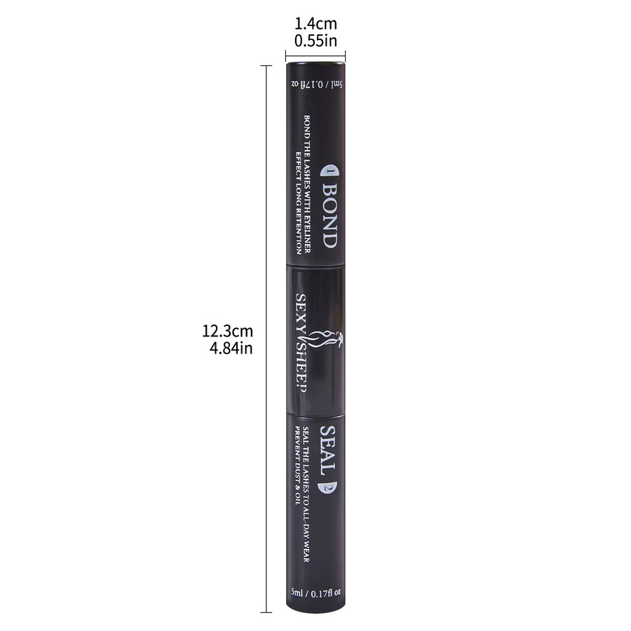 SEXYSHEEP Wimpernbindung und Versiegelung, 10 ml, Black - Bild 2