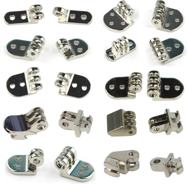 sinooptic Reparaturset Brillen Scharnier, Kunststoff, Acetat, Holz, Silber - Bild 1