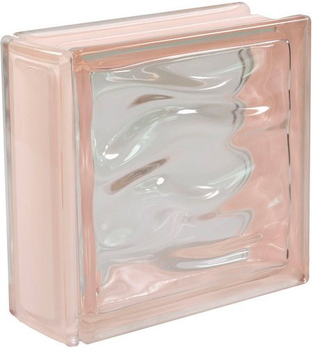 Fuchs Design Echtglasprofil in Pink, Breite: 8 cm, Länge: 19 cm - Bild 1