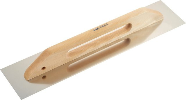 LUX-TOOLS Glättekelle aus Edelstahl in Silber, Breite: 58 cm - Bild 1