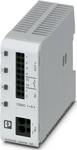 Phoenix Contact CBMC EG4 24DC/1-8A NO Elektronischer Schutzschalter, Grau - Bild 1
