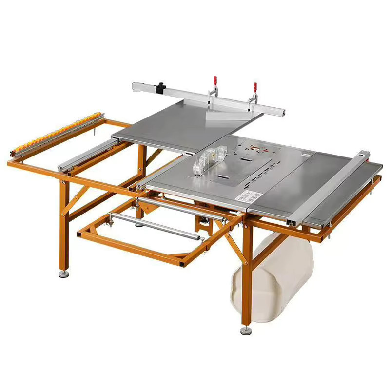 LZHZXY Multifunktionale klappbare Schubtischkreissäge als tragbare Präzisionssägemaschine und Arbeitstisch B/T/H: 270 x 230 x 75 cm - Bild 2