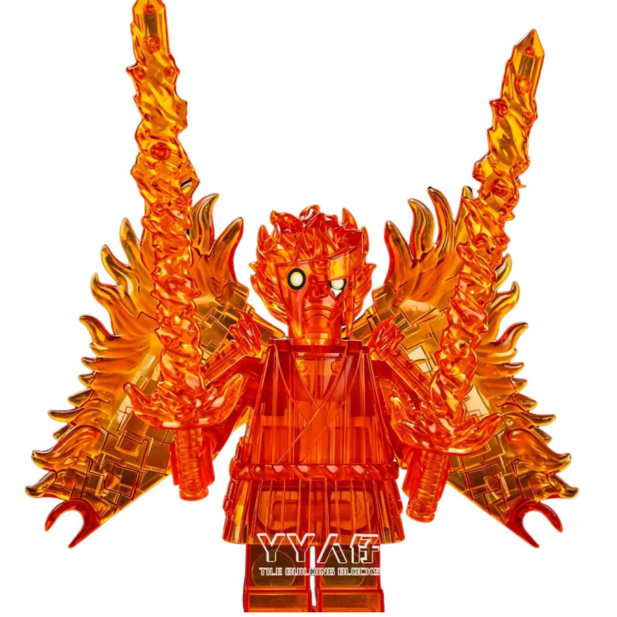 Susanoo Mini-Actionfiguren, Fantasy, Kunststoff, Orange - Bild 2