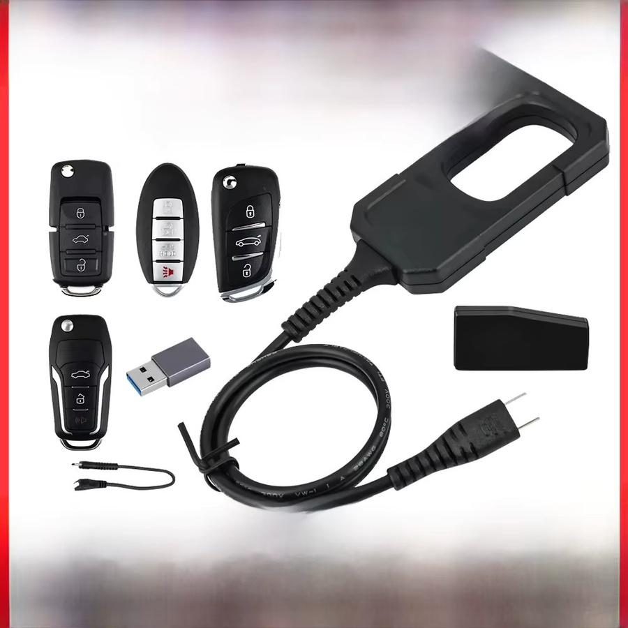 LAUNCH X431 Schlüsselprogrammierer zum Lesen und Schreiben von IMMO Chips und Smart Keys in Schwarz, kompatibel mit X431 PRO ELITE, PRO V5.0, PRO TT und PRO3S+ - Bild 1