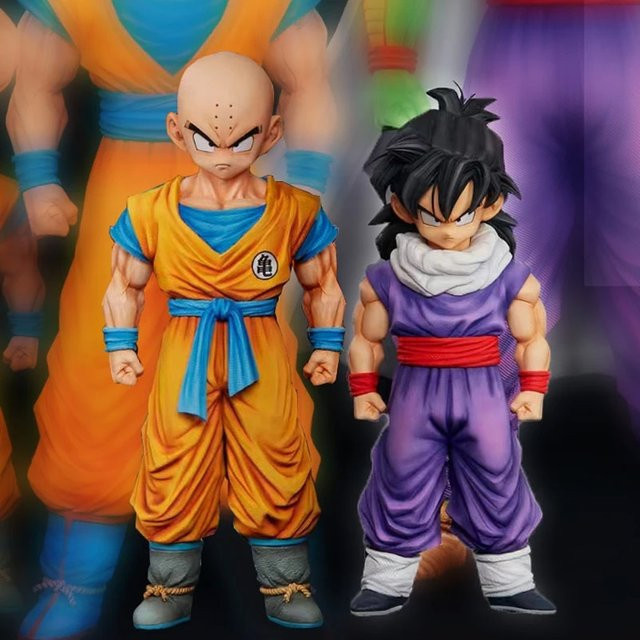 Bandai Dragon Ball Z Krillin Son Gohan Action Figure, Einzelfigur, Kunststoff - Bild 1