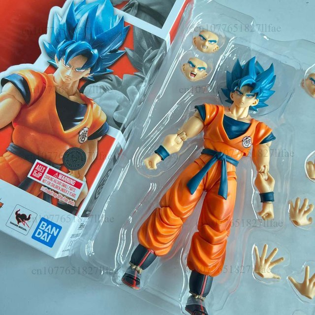 Bandai Dragon Ball S.H.Figuarts Super Saiyajin Gott Son Goku Action Figur, ab 14 Jahren - Bild 1