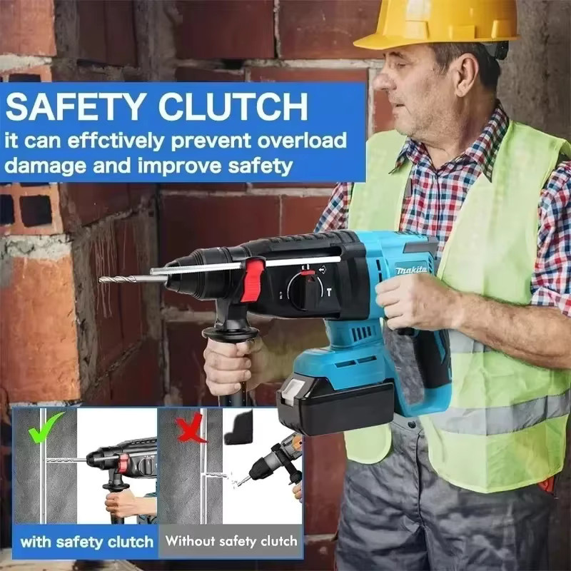 Makita DHR242 Akku-Bohrhammer 26 mm mit bürstenlosem Motor für 18V LXT Akkus - Bild 3