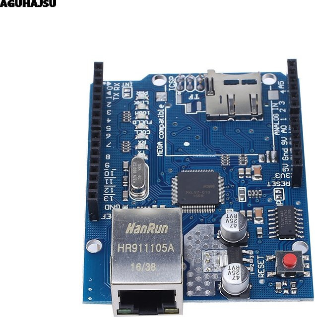 Si Tai&SH UNO Shield Ethernet W5100 R3 Mega 2560 Entwicklungsboard in Blau - Bild 1