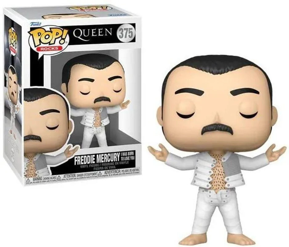 Pop! Figur Freddie Mercury von Queen von Japanworld, mehrfarbig, Höhe: 9 cm - Bild 1