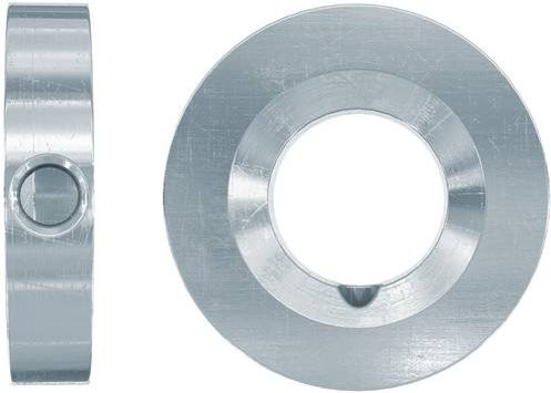 Fischer Verfüllscheibe FFD aus Edelstahl, Farbe: Silber, B/T/H: 55 x 28 x 10 mm, 4 Stück - Bild 1
